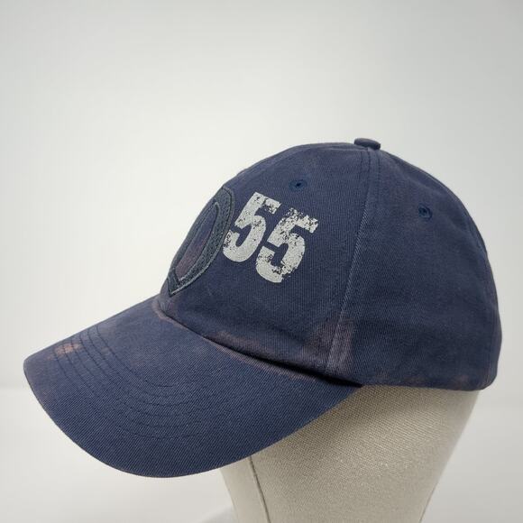 Disneyland Resort 55 Baseball Cap Blue One Size Adjustable 6 Panel Cotton - Picture 3 of 9